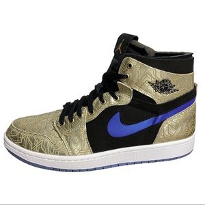 Nike Air Jordan 1 High Zoom Air CMFT ‘Gold Laser’ Shoes (DQ0659-700) Men Size 10